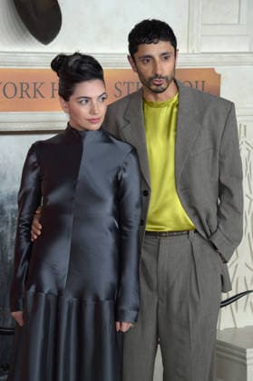 LOS ANGELES, CA - SEPTEMBER 28: Fatima Farheen Mirza and Riz Ahmed at the Los Angeles Premiere of Warner Bros. Pictures Digger at Directors Village on September 28, 2026 in Los Angeles, California. Copyright: xJeffreyxMayerx