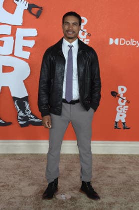 LOS ANGELES, CA - SEPTEMBER 28: Greg Tarzan Davis at the Los Angeles Premiere of Warner Bros. Pictures Digger at Directors Village on September 28, 2026 in Los Angeles, California. Copyright: xJeffreyxMayerx