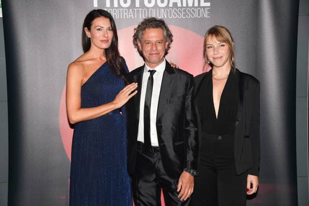 IPA89091958 - Rome, Cinema Adriano: Preview of the film Photogame: Self-Portrait of an Obsession. Pictured: Gloria Anselmi, Stefano Pesce, Alice Lepidio  Copyright: xVincenzoxLandix xVincenzoxLandix IPA89091958