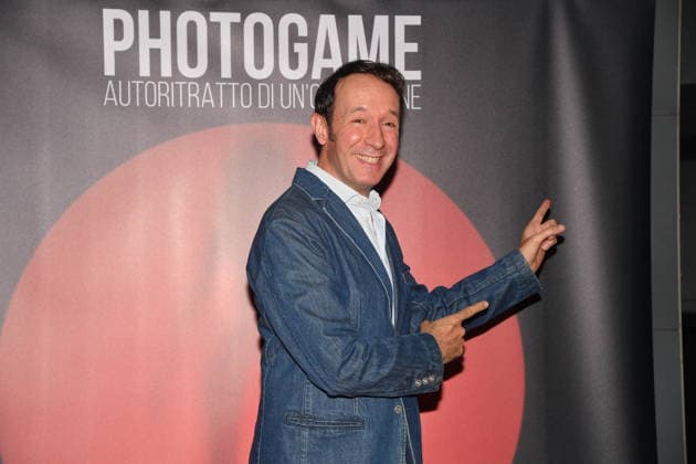 IPA89091793 - Rome, Cinema Adriano: Preview of the film Photogame: Self-Portrait of an Obsession. Pictured: Pietro Romano  Copyright: xVincenzoxLandix xVincenzoxLandix IPA89091793