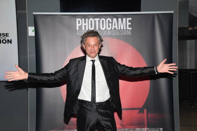 IPA89091837 - Rome, Cinema Adriano: Preview of the film Photogame: Self-Portrait of an Obsession. Pictured: Stefano Pesce  Copyright: xVincenzoxLandix xVincenzoxLandix IPA89091837