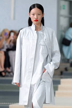 PFW - Julie Kegels Runway A model walks the runway during the Julie Kegels Womenswear Spring Summer 2027 show as part of Paris Fashion Week on September 28, 2026 in Paris, France. Photo by Alain-Gil Gonzalez ABACAPRESS.COM Paris France  Copyright: xGonzalezxAlain-Gil ABACAx