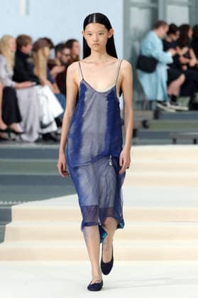 PFW - Julie Kegels Runway A model walks the runway during the Julie Kegels Womenswear Spring Summer 2027 show as part of Paris Fashion Week on September 28, 2026 in Paris, France. Photo by Alain-Gil Gonzalez ABACAPRESS.COM Paris France  Copyright: xGonzalezxAlain-Gil ABACAx