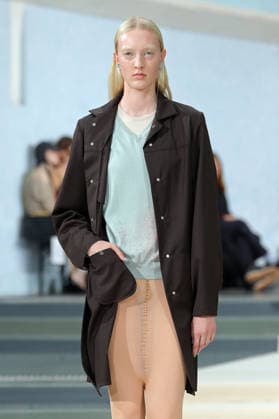 PFW - Julie Kegels Runway A model walks the runway during the Julie Kegels Womenswear Spring Summer 2027 show as part of Paris Fashion Week on September 28, 2026 in Paris, France. Photo by Alain-Gil Gonzalez ABACAPRESS.COM Paris France  Copyright: xGonzalezxAlain-Gil ABACAx