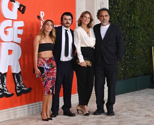 ˜Digger™ US Premiere Mar a Eladia Inarritu, Eliseo Inarritu Mar a Eladia Hagerman and Alejandro Gonzalez Inarritu arriving to the Digger US premiere held at the Directors Village on September 28, 2026 in Westwood, CA. Westwood Directors Village California USA Copyright: xLISAxOConnorx xAFF-USA.comx
