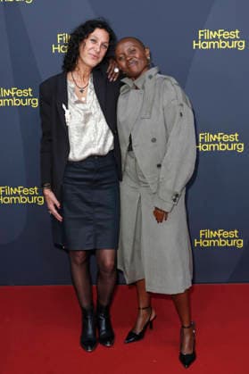 Emily Atef and Eliane Umuhire at the premiere of the feature film *Call Me Queen* at the 34th Filmfest Hamburg 2026 at Cinemaxx Dammtor in Hamburg, September 28, 2026 Foto:xC.xTamckex xFuturexImagex queen_6910