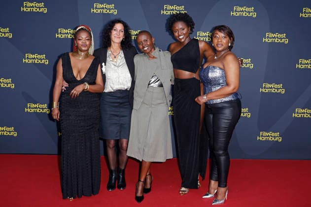 Nice Githinji, Emily Atef, Eliane Umuhire, Michelle Chebet Tiren, and Helen Keli at the premiere of the feature film *Call Me Queen* at the 34th Filmfest Hamburg 2026 at Cinemaxx Dammtor in Hamburg, September 28, 2026 Foto:xC.xTamckex xFuturexImagex queen_6904