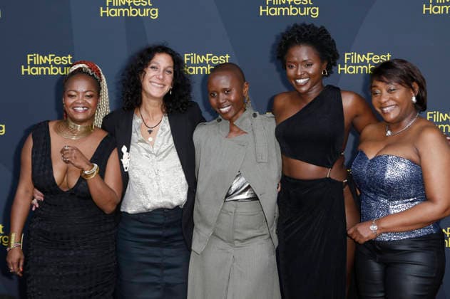 Nice Githinji, Emily Atef, Eliane Umuhire, Michelle Chebet Tiren, and Helen Keli at the premiere of the feature film *Call Me Queen* at the 34th Filmfest Hamburg 2026 at Cinemaxx Dammtor in Hamburg, September 28, 2026 Foto:xC.xTamckex xFuturexImagex queen_6906