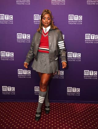 September 28, 2026, New York, Ny, United States: Denee Benton attends Manhattan Theatre Clubs School Girls; Or, The African Mean Girls Play Opening Night. Held at Samuel J. Friedman Theatrer in New York. Zuma Press. September 28, 2026. New York United States  - ZUMAp281 20260928_zea_p281_009 Copyright: xPhotoxImagexPressx