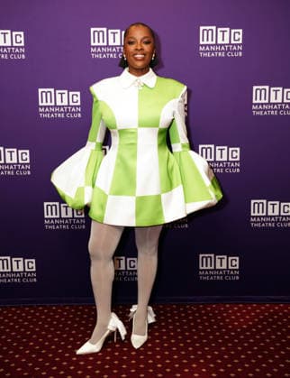 September 28, 2026, New York, Ny, United States: Heather Alicia Simms attends Manhattan Theatre Clubs School Girls; Or, The African Mean Girls Play Opening Night. Held at Samuel J. Friedman Theatrer in New York. Zuma Press. September 28, 2026. New York United States  - ZUMAp281 20260928_zea_p281_011 Copyright: xPhotoxImagexPressx
