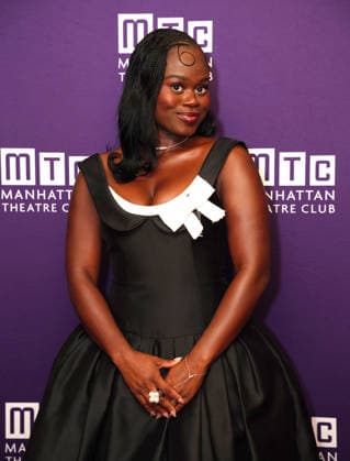 September 28, 2026, New York, Ny, United States: Iesha M. Daniels attends Manhattan Theatre Clubs School Girls; Or, The African Mean Girls Play Opening Night. Held at Samuel J. Friedman Theatrer in New York. Zuma Press. September 28, 2026. New York United States  - ZUMAp281 20260928_zea_p281_016 Copyright: xPhotoxImagexPressx