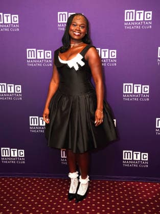 September 28, 2026, New York, Ny, United States: Iesha M. Daniels attends Manhattan Theatre Clubs School Girls; Or, The African Mean Girls Play Opening Night. Held at Samuel J. Friedman Theatrer in New York. Zuma Press. September 28, 2026. New York United States  - ZUMAp281 20260928_zea_p281_017 Copyright: xPhotoxImagexPressx