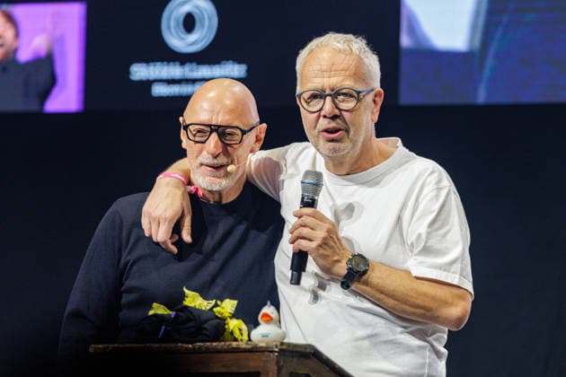 September 28, 2026, Düsseldorf-Meerbusch Jürgen Pichler and Martin Behle at the Rolling Pin Convention 2026, Düsseldorf-Meerbusch, Areal Böhler, North Rhine-Westphalia, Germany