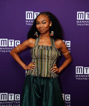 September 28, 2026, New York, Ny, United States: Jordan Rice attends Manhattan Theatre Clubs School Girls; Or, The African Mean Girls Play Opening Night. Held at Samuel J. Friedman Theatrer in New York. Zuma Press. September 28, 2026. New York United States  - ZUMAp281 20260928_zea_p281_026 Copyright: xPhotoxImagexPressx