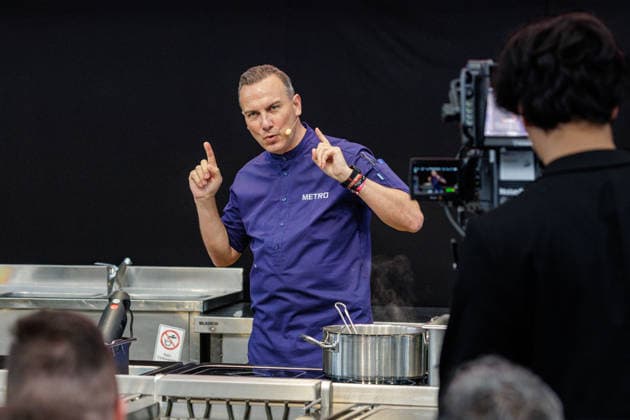 September 28, 2026, Düsseldorf-Meerbusch: Tim Raue at the Rolling Pin Convention 2026, Düsseldorf-Meerbusch, Areal Böhler, North Rhine-Westphalia, Germany