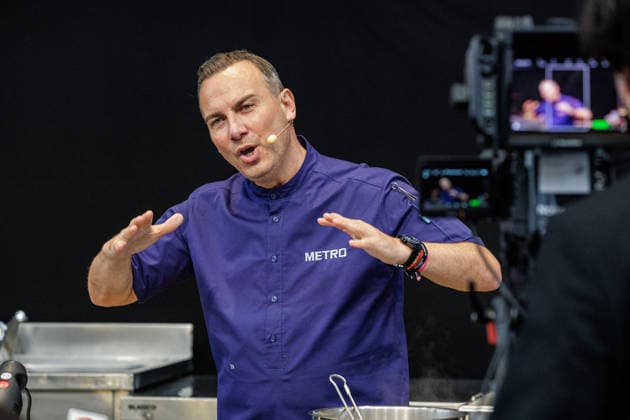 September 28, 2026, Düsseldorf-Meerbusch: Tim Raue at the Rolling Pin Convention 2026, Düsseldorf-Meerbusch, Areal Böhler, North Rhine-Westphalia, Germany