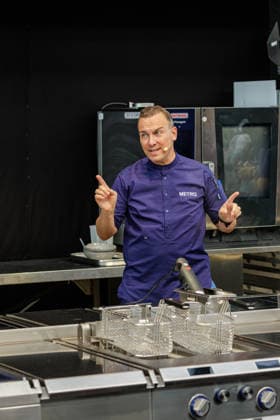 September 28, 2026, Düsseldorf-Meerbusch: Tim Raue at the Rolling Pin Convention 2026, Düsseldorf-Meerbusch, Areal Böhler, North Rhine-Westphalia, Germany