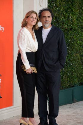 Digger Premiere - Los Angeles, USA LOS ANGELES, USA. September 28, 2026: Alejandro Gonzalez Inarritu & Maria Eladia Hagerman at the premiere for Digger at Directors Village. Los Angeles CA USA  Copyright: xPaulxSmith Featureflashx