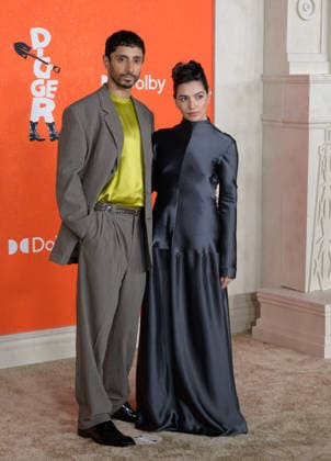Digger Premiere - Los Angeles, USA LOS ANGELES, USA. September 28, 2026: Riz Ahmed & Fatima Farheen Mirza at the premiere for Digger at Directors Village. Los Angeles CA USA  Copyright: xPaulxSmith Featureflashx