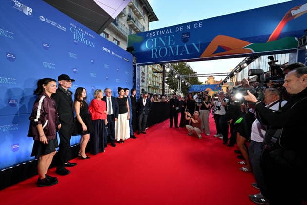 Red carpet atmosphere at the opening night of the 8th edition of the Ciné Roman Festival in Nice on September 28, 2026 Jacovides Bebert Bestimage Red carpet at the opening night of the 8th edition of the Ciné Roman Festival in Nice on September 28, 2026, Nice, France  Copyright: xBrunoxBebertx xDominiquexjacovidesx xBestimagexBrunoxBebertx xDominiquexjacovidesx xBestimagex
