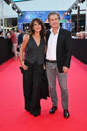 Charlie Dupont and his wife Tania Garbarski on the red carpet at the opening night of the 8th edition of the Ciné Roman Festival in Nice on September 28, 2026 Jacovides Bebert Bestimage Red carpet at the opening night of the 8th edition of the Ciné Roman Festival in Nice on September 28, 2026, Nice, France  Copyright: xBrunoxBebertx xDominiquexjacovidesx xBestimagexBrunoxBebertx xDominiquexjacovidesx xBestimagex