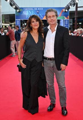 Charlie Dupont and his wife Tania Garbarski on the red carpet at the opening night of the 8th edition of the Ciné Roman Festival in Nice on September 28, 2026 Jacovides Bebert Bestimage Red carpet at the opening night of the 8th edition of the Ciné Roman Festival in Nice on September 28, 2026, Nice, France  Copyright: xBrunoxBebertx xDominiquexjacovidesx xBestimagexBrunoxBebertx xDominiquexjacovidesx xBestimagex