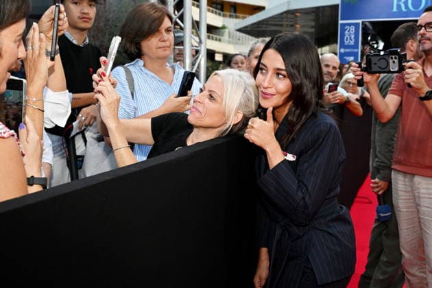 Leïla Bekhti on the red carpet at the opening night of the 8th edition of the Ciné Roman Festival in Nice on September 28, 2026 Jacovides Bebert Bestimage Red carpet at the opening night of the 8th edition of the Ciné Roman Festival in Nice on September 28, 2026 Nice, France  Copyright: xBrunoxBebertx xDominiquexjacovidesx xBestimagexBrunoxBebertx xDominiquexjacovidesx xBestimagex
