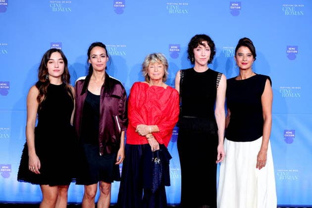 The jury: Luana Bajrami, Bérénice Bejo, Danièle Thompson, Sara Giraudeau, Vanessa Schneider Red carpet at the opening night of the 8th edition of the Ciné Roman Festival in Nice on September 28, 2026 Jacovides Bebert Bestimage Red carpet at the opening night of the 8th edition of the Ciné Roman Festival in Nice on September 28, 2026, Nice, France  Copyright: xBrunoxBebertx xDominiquexjacovidesx xBestimagexBrunoxBebertx xDominiquexjacovidesx xBestimagex