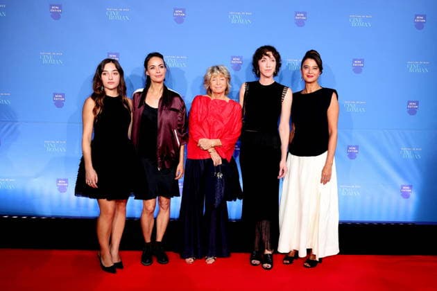 The jury: Luana Bajrami, Bérénice Bejo, Danièle Thompson, Sara Giraudeau, Vanessa Schneider Red carpet at the opening night of the 8th edition of the Ciné Roman Festival in Nice on September 28, 2026 Jacovides Bebert Bestimage Red carpet at the opening night of the 8th edition of the Ciné Roman Festival in Nice on September 28, 2026, Nice, France  Copyright: xBrunoxBebertx xDominiquexjacovidesx xBestimagexBrunoxBebertx xDominiquexjacovidesx xBestimagex