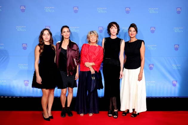 The jury: Luana Bajrami, Bérénice Bejo, Danièle Thompson, Sara Giraudeau, Vanessa Schneider Red carpet at the opening night of the 8th edition of the Ciné Roman Festival in Nice on September 28, 2026 Jacovides Bebert Bestimage Red carpet at the opening night of the 8th edition of the Ciné Roman Festival in Nice on September 28, 2026, Nice, France  Copyright: xBrunoxBebertx xDominiquexjacovidesx xBestimagexBrunoxBebertx xDominiquexjacovidesx xBestimagex