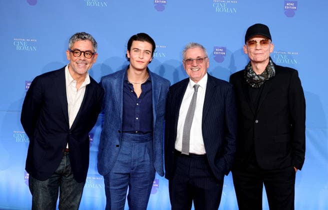 The jury: Manu Payet, Malik Frikah, Daniel Auteuil (Jury President), Gaëtan Roussel Red carpet at the opening night of the 8th edition of the Ciné Roman Festival in Nice on September 28, 2026 Jacovides Bebert Bestimage Red carpet at the opening night of the 8th edition of the Ciné Roman Festival in Nice on September 28, 2026, Nice, France  Copyright: xBrunoxBebertx xDominiquexjacovidesx xBestimagexBrunoxBebertx xDominiquexjacovidesx xBestimagex