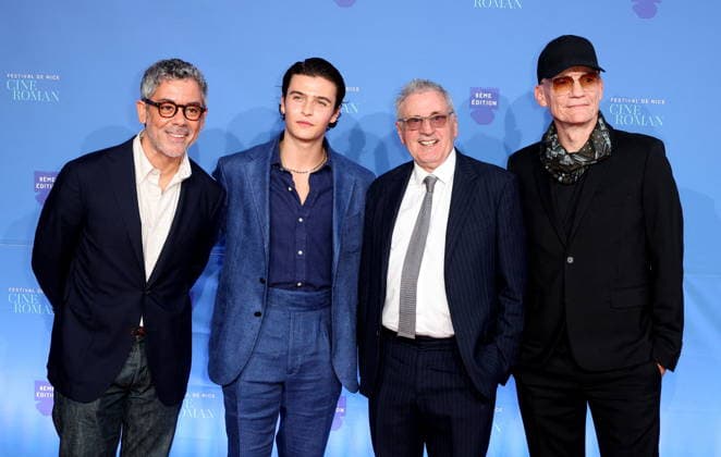The jury: Manu Payet, Malik Frikah, Daniel Auteuil (Jury President), Gaëtan Roussel Red carpet at the opening night of the 8th edition of the Ciné Roman Festival in Nice on September 28, 2026 Jacovides Bebert Bestimage Red carpet at the opening night of the 8th edition of the Ciné Roman Festival in Nice on September 28, 2026, Nice, France  Copyright: xBrunoxBebertx xDominiquexjacovidesx xBestimagexBrunoxBebertx xDominiquexjacovidesx xBestimagex
