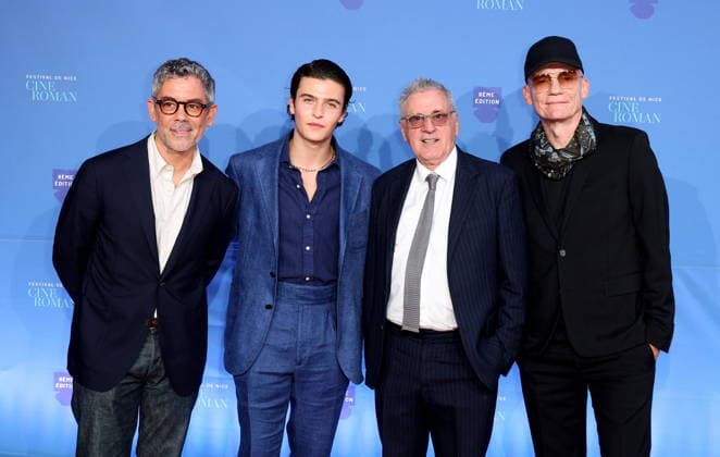 The jury: Manu Payet, Malik Frikah, Daniel Auteuil (Jury President), Gaëtan Roussel Red carpet at the opening night of the 8th edition of the Ciné Roman Festival in Nice on September 28, 2026 Jacovides Bebert Bestimage Red carpet at the opening night of the 8th edition of the Ciné Roman Festival in Nice on September 28, 2026, Nice, France  Copyright: xBrunoxBebertx xDominiquexjacovidesx xBestimagexBrunoxBebertx xDominiquexjacovidesx xBestimagex