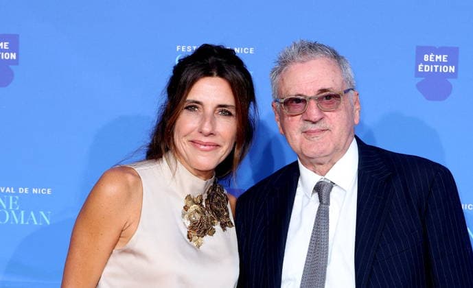 Nathalie Lévy and Daniel Auteuil, Chair of the Red Carpet Jury, at the opening night of the 8th edition of the Ciné Roman Festival in Nice on September 28, 2026. Jacovides Bebert, Bestimage. Red carpet at the opening night of the 8th edition of the Ciné Roman Festival in Nice on September 28, 2026, Nice, France  Copyright: xBrunoxBebertx xDominiquexjacovidesx xBestimagexBrunoxBebertx xDominiquexjacovidesx xBestimagex