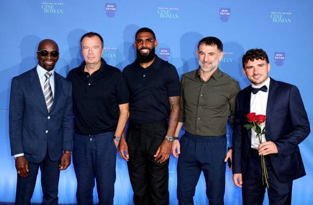 Claude Makélélé, guests and Tony Czech on the red carpet at the opening night of the 8th edition of the Ciné Roman Festival in Nice on September 28, 2026 Jacovides Bebert Bestimage Red carpet at the opening night of the 8th edition of the Ciné Roman Festival in Nice on September 28, 2026 Nice, France  Copyright: xBrunoxBebertx xDominiquexjacovidesx xBestimagexBrunoxBebertx xDominiquexjacovidesx xBestimagex