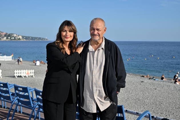 Valérie Perrin and Jean-Pierre Jeunet at a photocall for the film *Changer l eau des fleurs*, directed by Jean-Pierre Jeunet and based on the novel by Valérie Perrin, as part of the 8th edition of the Ciné Roman Festival in Nice on September 28, 2026. Jacovides Bebert, Bestimage. Photocall for the film *Changer l’eau des fleurs*, directed by Jean-Pierre Jeunet and based on the novel by Valérie Perrin, at the 8th edition of the Ciné Roman Festival in Nice on September 28, 2026, Paris, France  Copyright: xBrunoxBebertx xDominiquexjacovidesx xBestimagexBrunoxBebertx xDominiquexjacovidesx xBestimagex