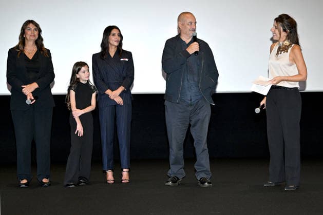 Valérie Perrin, Elodie Batard Gaultier, Leïla Bekhti, and Jean-Pierre Jeunet presented the film *Changer l eau des fleurs* alongside Nathalie Levy, the host, during the opening night of the 8th edition of the Ciné Roman Festival at the Pathé Gare du Sud cinema in Nice, September 28, 2026 Bruno Bebert Dominique Jacovides Bestimage Opening night of the 8th edition of the Ciné Roman Festival at the Pathé Gare du Sud cinema in Nice, September 28, 2026 NICE France  Copyright: xDominiquexJacovidesx-xBrunoxBebertx xBestimagexDominiquexJacovidesx-xBrunoxBebertx xBestimagex