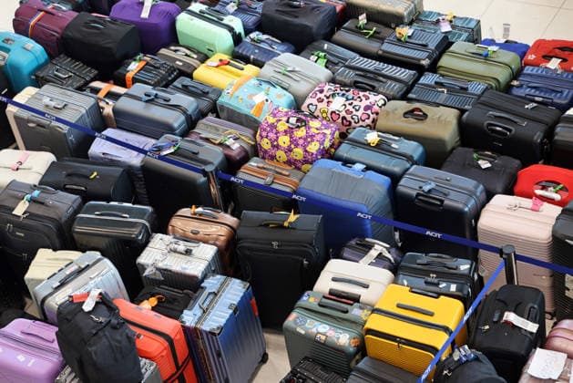 Backlog of luggage at Suvarnabhumi Airport after flood delays, Bangkok, Thailand - 29th September 2026 Piles of luggage at Suvarnabhumi Airport in Bangkok, Thailand, after flooding caused staff shortages to deal with the backlog of bags and suitcases arriving on scheduled flights. Bangkok Thailand Copyright: xPaulxBrownx