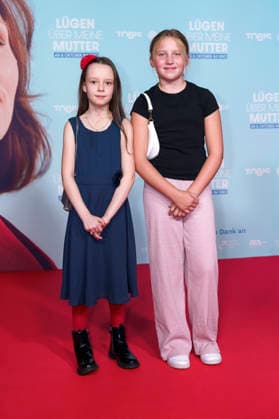 Elise Lindner and Emma Mütze at the premiere of the movie *Lies About My Mother* at the Astor Film Lounge at Arri Munich, September 28, 2026 Foto:xN.xKolinzx xFuturexImagex mutter_6953