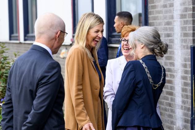 LICHTENVOORDE, The Netherlands, 2026-09-29 10:26:24 LICHTENVOORDE, 29-09-2026, Hulshof Herwalt grounds. Queen Maxima attends the annual congress of the Association of Netherlands Municipalities (VNG) in Lichtenvoorde. The theme of the congress this year is We do it together . PHOTO: NLBeeld Patrick van Emst Credit: NL Beeld Patrick van Emst  Copyright: xx x