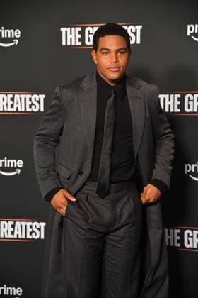 IPA89099143 - Rome, Cinema Barberini: Photocall for the series The Greatest. Pictured: Jaalen Best  Copyright: xVincenzoxLandix xVincenzoxLandix IPA89099143