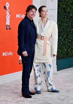 Cast members Tom Cruise and Emma D Arcy attend the premiere of the dramatic dark comedy motion picture Digger at the Director s Village in the Westwood section of Los Angeles on Monday, September 28, 2026. Storyline: The most powerful man in the world embarks on a frantic mission to prove he is humanity s savior before the disaster he s unleashed destroys everything.  LAP2026092803 JIMxRUYMEN