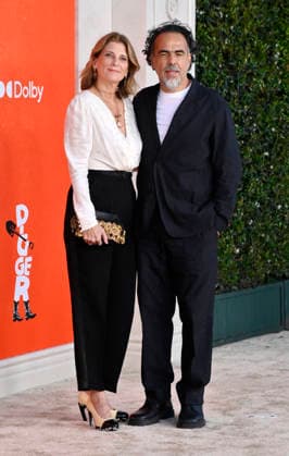 Alejandro G. I–‡rritu (R) and his wife Mar a Eladia Hagerman attend the premiere of the dramatic dark comedy motion picture Digger at the Director s Village in the Westwood section of Los Angeles on Monday, September 28, 2026. Storyline: The most powerful man in the world embarks on a frantic mission to prove he is humanity s savior before the disaster he s unleashed destroys everything.  LAP2026092821 JIMxRUYMEN