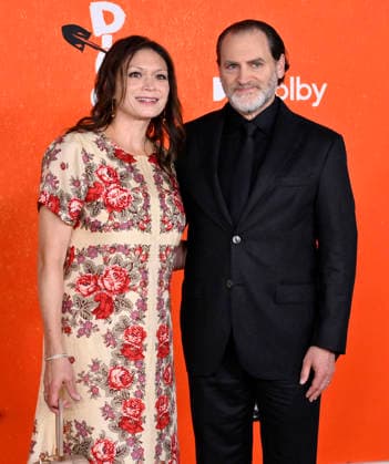 Cast member Michael Stuhlbarg and his wife Mai-Linh Lofgren attend the premiere of the dramatic dark comedy motion picture Digger at the Director s Village in the Westwood section of Los Angeles on Monday, September 28, 2026. Storyline: The most powerful man in the world embarks on a frantic mission to prove he is humanity s savior before the disaster he s unleashed destroys everything.  LAP2026092859 JIMxRUYMEN