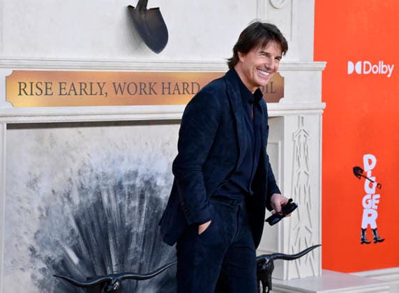 Cast member Tom Cruise attends the premiere of the dramatic dark comedy motion picture Digger at the Director s Village in the Westwood section of Los Angeles on Monday, September 28, 2026. Storyline: The most powerful man in the world embarks on a frantic mission to prove he is humanity s savior before the disaster he s unleashed destroys everything.  LAP2026092807 JIMxRUYMEN