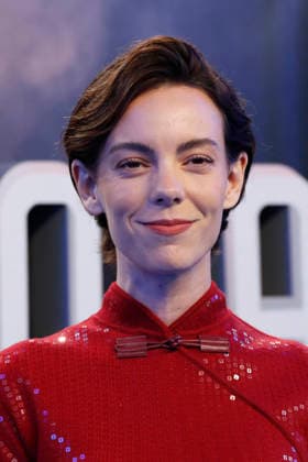 September 28, 2026, Madrid, Community Of Madrid, Spain: Spanish actress VICKY LUENGO, who plays the lead role of Antonia Scott, the most intelligent person on Earth, attends the blue carpet premiere of the second season of the Amazon Prime Video series Reina Roja: Loba Negra at Cine Capitol on Monday, September 28, 2026, in Madrid, Spain. Luengo dazzled in a red sequined Max Mara Resort 2027 gown inspired by the traditional Chinese qipao. Directed by Koldo Serra and based on the bestselling novel by Juan Gomez-Jurado, the thriller series follows Scott and her partner Jon Gutierrez as they face the Russian mafia and a dangerous hitwoman in the Costa del Sol. The exclusive debut gathered the main cast and Spanish celebrities to celebrate th - ZUMAo127 20260928_zep_o127_212 Copyright: xHugoxOrtunox