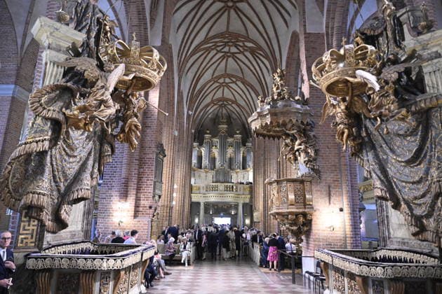STOCKHOLM, SWEDEN 20260929 Before the church service at Storkyrkan held to mark the opening of the Riksdag STOCKHOLM SWEDEN x10070x  Copyright: xJessicaxGow TTx RIKSMÖTETS ÖPPNANDE GUDSTJÄNST 2026 eLEIdnQwhT8