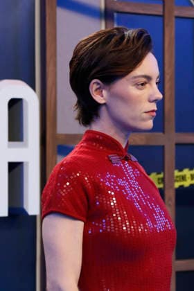 September 28, 2026, Madrid, Community Of Madrid, Spain: Spanish actress VICKY LUENGO, who plays the lead role of Antonia Scott, the most intelligent person on Earth, attends the blue carpet premiere of the second season of the Amazon Prime Video series Reina Roja: Loba Negra at Cine Capitol on Monday, September 28, 2026, in Madrid, Spain. Luengo dazzled in a red sequined Max Mara Resort 2027 gown inspired by the traditional Chinese qipao. Directed by Koldo Serra and based on the bestselling novel by Juan Gomez-Jurado, the thriller series follows Scott and her partner Jon Gutierrez as they face the Russian mafia and a dangerous hitwoman in the Costa del Sol. The exclusive debut gathered the main cast and Spanish celebrities to celebrate th - ZUMAo127 20260928_zep_o127_181 Copyright: xHugoxOrtunox