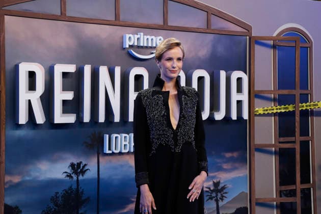September 28, 2026, Madrid, Community Of Madrid, Spain: Spanish actress JAVIERA SKY, who plays the titular role of the ruthless hitwoman Loba Negra, poses on the blue carpet during the premiere of the second season of the Amazon Prime Video series Reina Roja: Loba Negra at Cine Capitol on Monday, September 28, 2026, in Madrid, Spain. Directed by Koldo Serra and based on the bestselling novel by Juan Gomez-Jurado, the thriller series follows the protagonists as they face the Russian mafia and Sky s character in the Costa del Sol. The exclusive debut gathered the main cast and Spanish celebrities to celebrate the show s upcoming global release on October 2, 2026. Madrid Spain - ZUMAo127 20260928_zep_o127_105 Copyright: xHugoxOrtunox