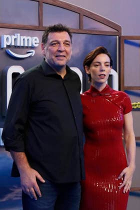 September 28, 2026, Madrid, Community Of Madrid, Spain: Spanish actors HOVIK KEUCHKERIAN (L) and VICKY LUENGO (R) pose together on the blue carpet during the premiere of the second season of the Amazon Prime Video series Reina Roja: Loba Negra at Cine Capitol on Monday, September 28, 2026, in Madrid, Spain. Keuchkerian and Luengo play the lead roles of Jon Gutierrez and Antonia Scott, respectively, in the thriller series directed by Koldo Serra and based on the bestselling novel by Juan Gomez-Jurado. This season follows the acclaimed duo as they face the Russian mafia in the Costa del Sol. The exclusive debut gathered the main cast and Spanish celebrities to celebrate the show s upcoming global release on October 2, 2026. Madrid Spain - ZUMAo127 20260928_zep_o127_169 Copyright: xHugoxOrtunox